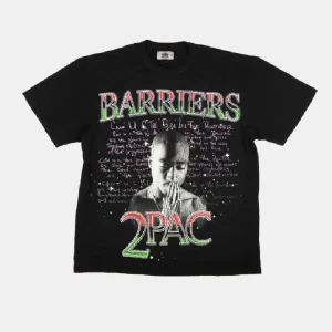 Significance of Barriers BLACK 2PAC Short Sleeve T-Shirt”