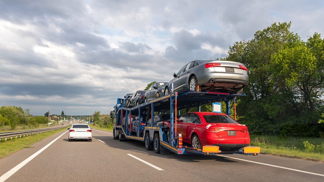 Open car transport