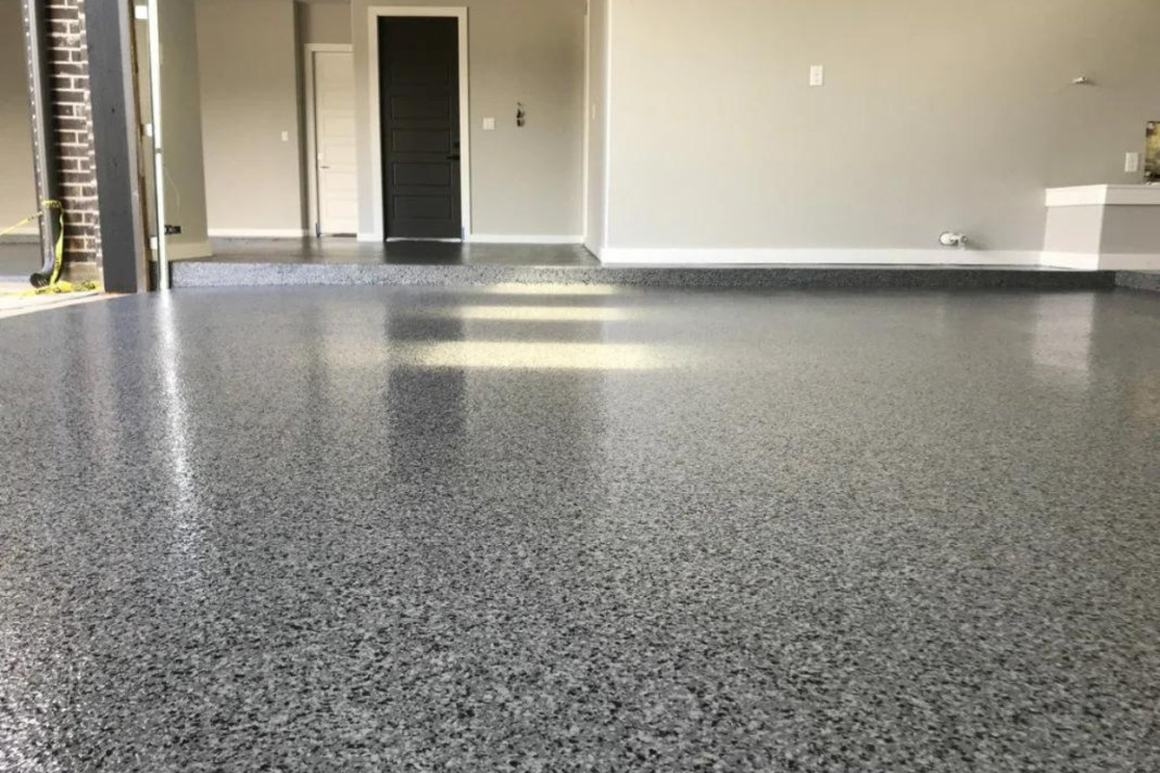 Polyaspartic floor protection