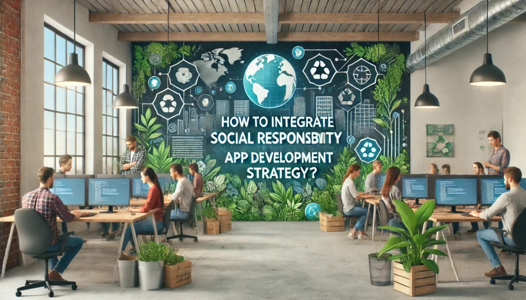 Apply Social Responsibility to App Development