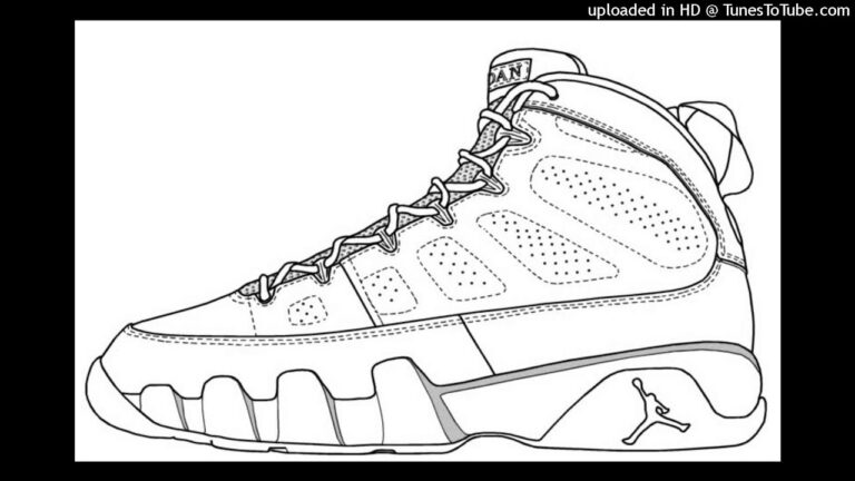 Free Jordan Coloring Pages to Spark Your Creativity