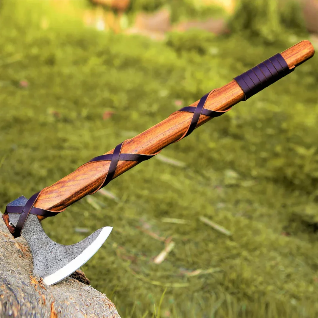 High Quality Handmade Real Viking Axe Gift Item