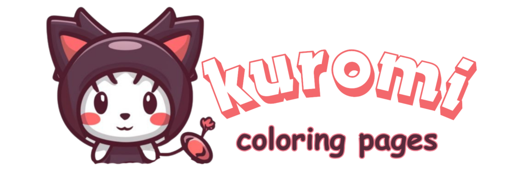 kuromi colouring